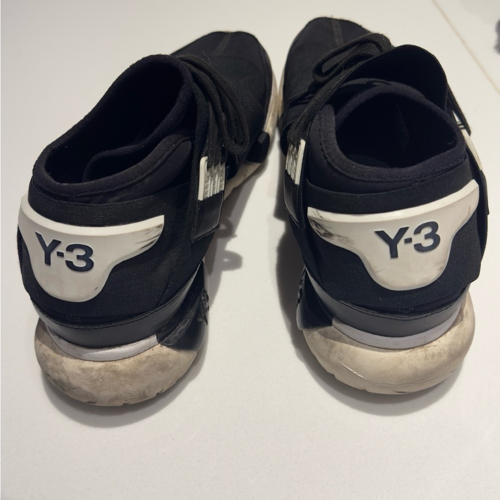 Adidas Y-3 Qasa high sneakers black white